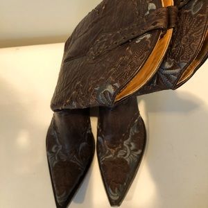 Old Gringo Chocolate Erin Cowgirl Boot, 9B